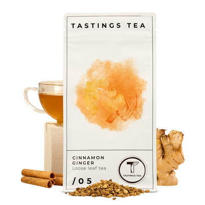 A Spicy &amp; Sweet Symphony: Discover Tastings Tea Cinnamon Ginger Blend